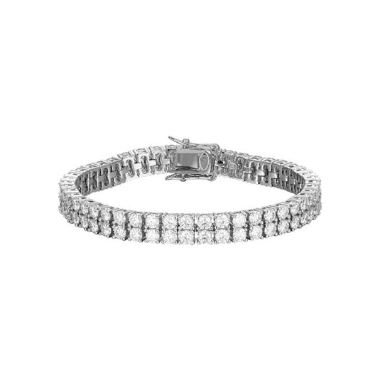 Two Row Tennis Bracelet