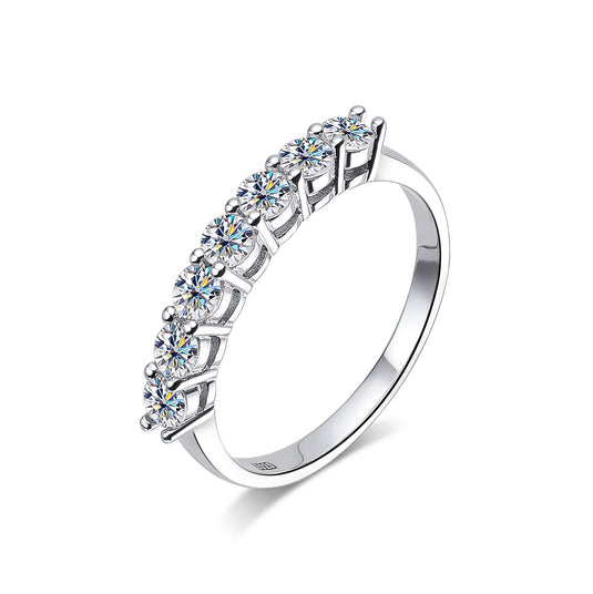 7 Round Stone Ring