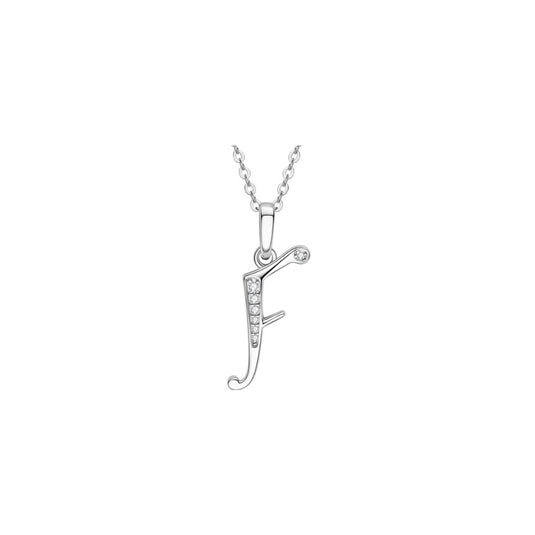 Cursive Initial Letter Pendants