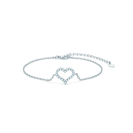 Heart Charm Bracelet