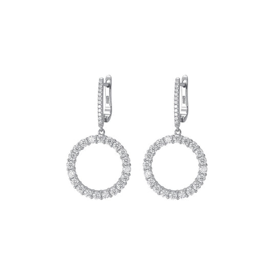 Circle Dangle Earrings