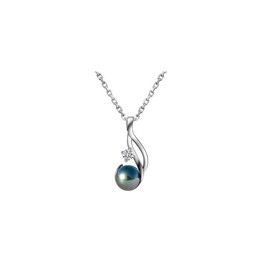 Tahitian Pearl Twirl Pendant