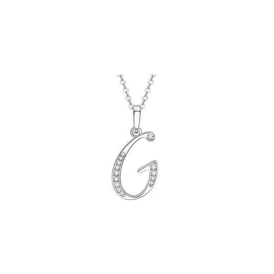 Cursive Initial Letter Pendants