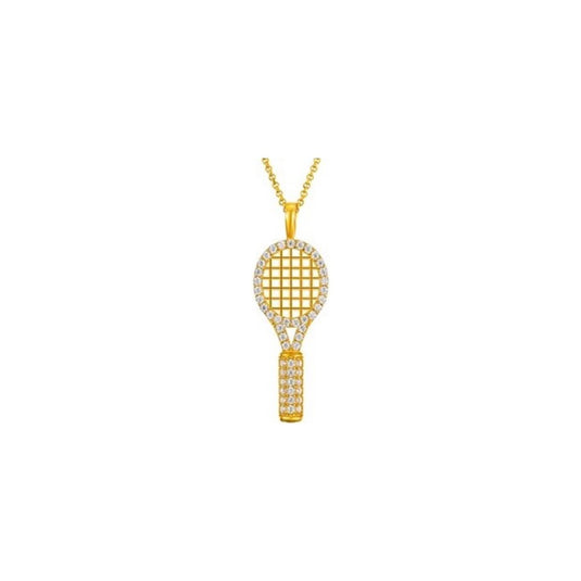 Tennis Racket Pendant