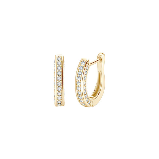 Sparkle Huggie Earrings