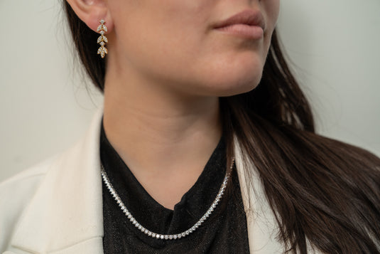 Pedal Dangle Earrings