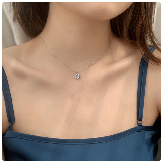 Round Solitaire Pendant