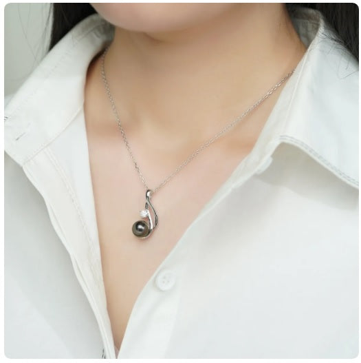 Tahitian Pearl Twirl Pendant