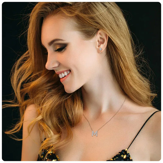 Solitaire Curve Studs