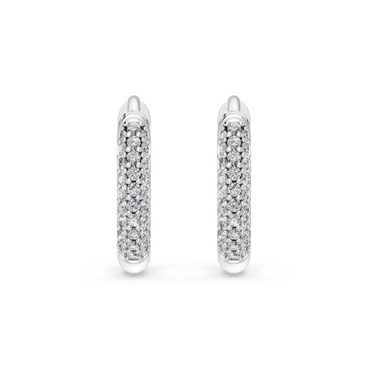Round Huggie Earrings