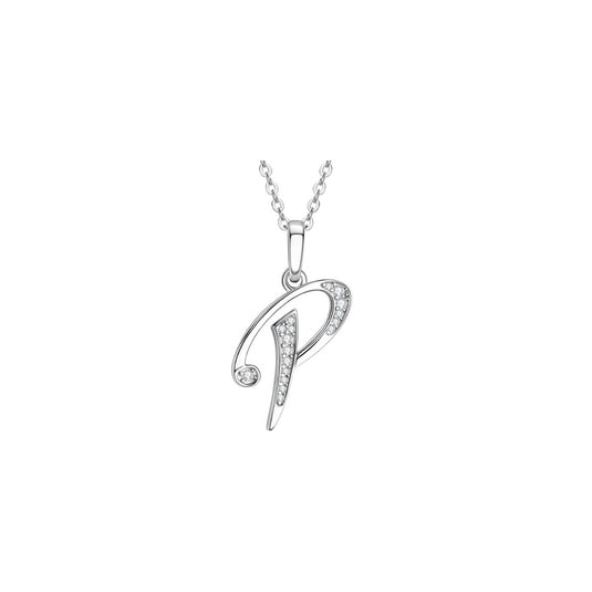 Cursive Initial Letter Pendants