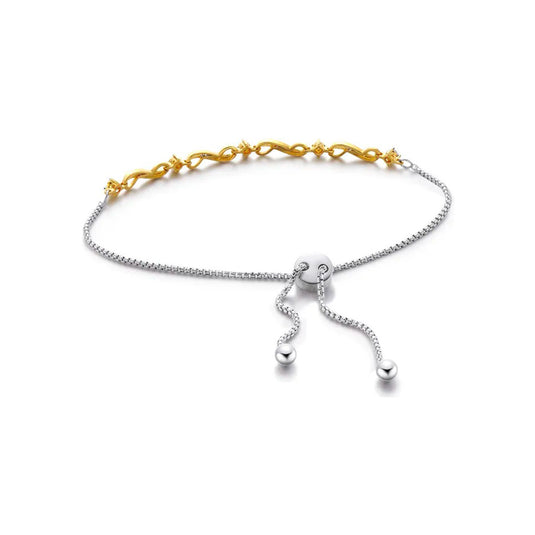 Infinity Row Adjustable Bracelet