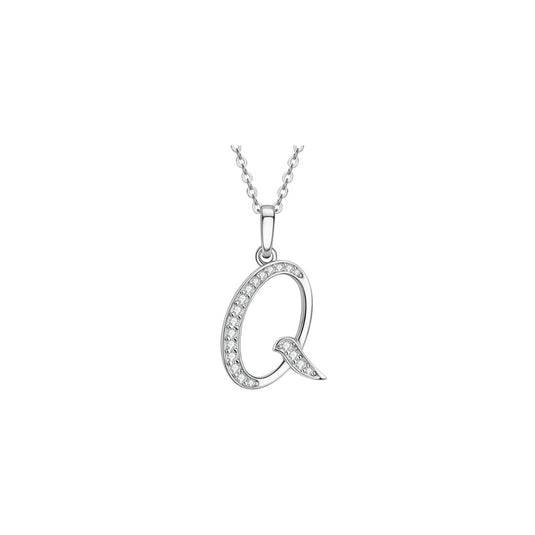 Cursive Initial Letter Pendants