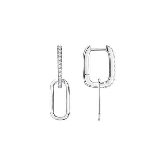 Paperclip Detachable Earrings
