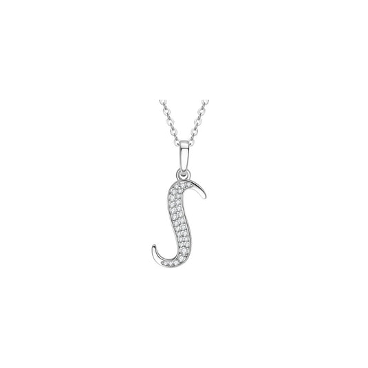 Cursive Initial Letter Pendants