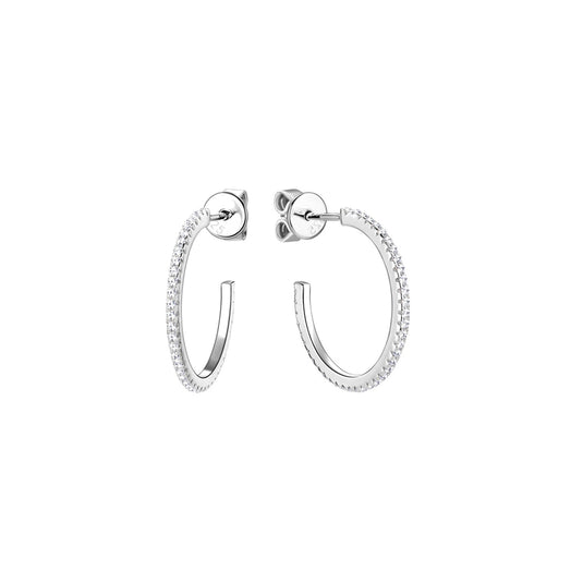 J Hoop Earrings