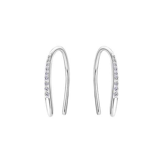 U Drop Earrings