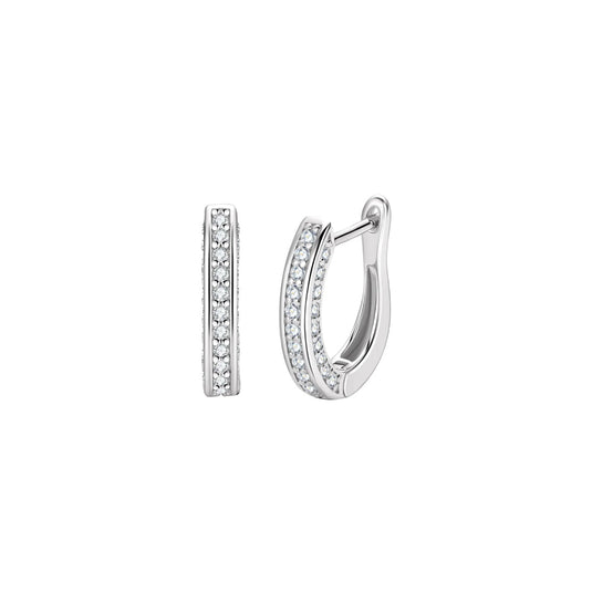 Sparkle Huggie Earrings