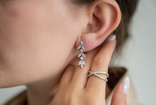 Pedal Dangle Earrings