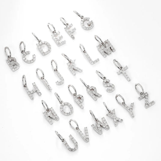 Small Initial Letter Pendants