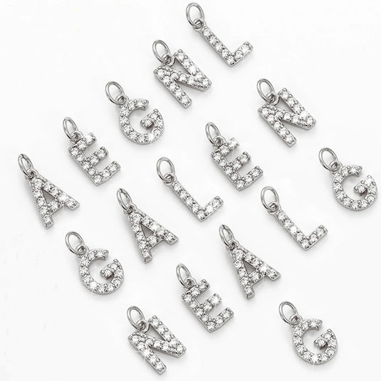 Small Initial Letter Pendants