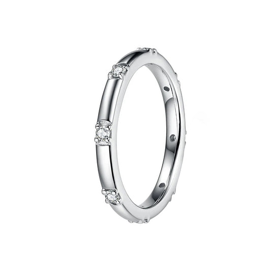 Pave Eternity Band