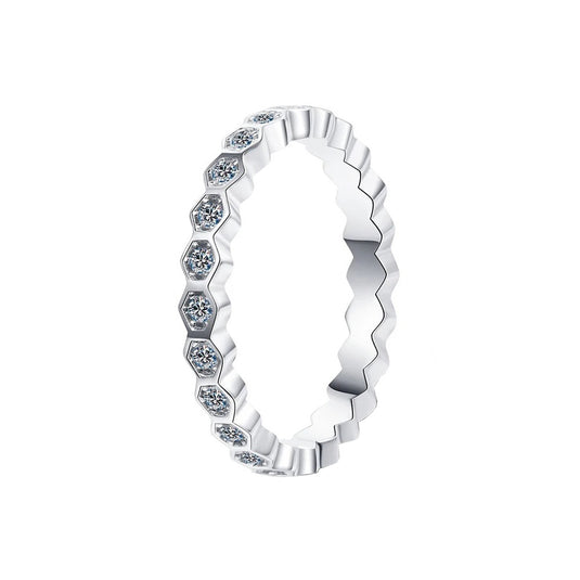 Honey Comb Eternity Band