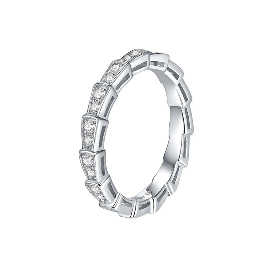 Angled Eternity Band