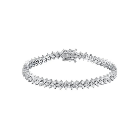 Triple Row Bracelet