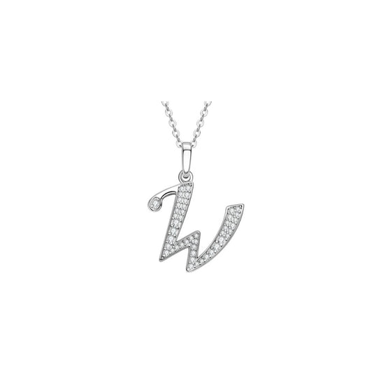 Cursive Initial Letter Pendants