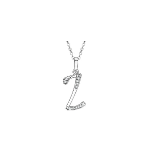 Cursive Initial Letter Pendants