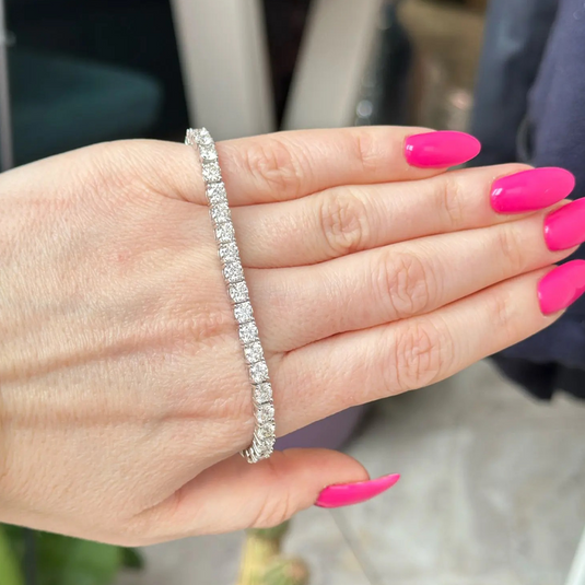 One Row Tennis Bracelet