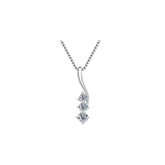 Three Drop Twist Pendant