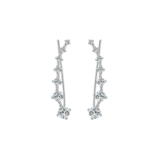 Curved Ear Climbers