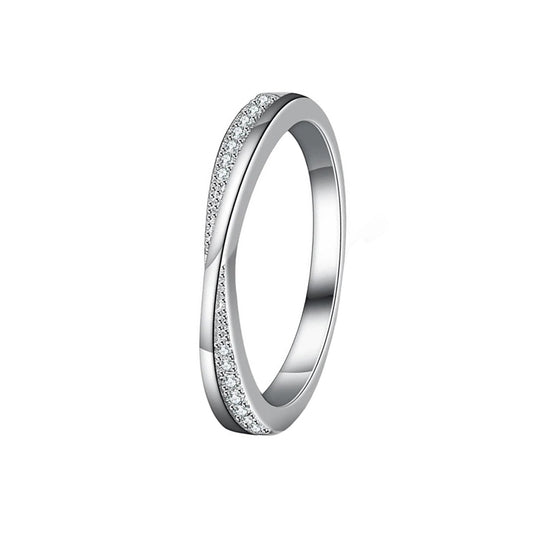 Thin Twist Stackable Band