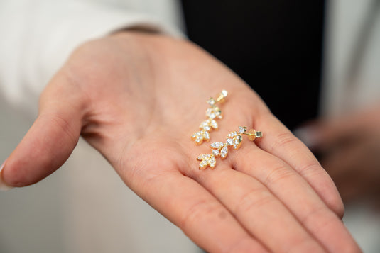 Pedal Dangle Earrings