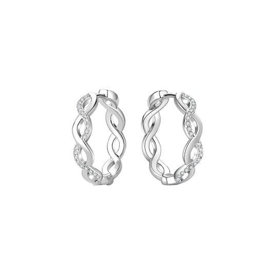 Huggie Twist Earrings